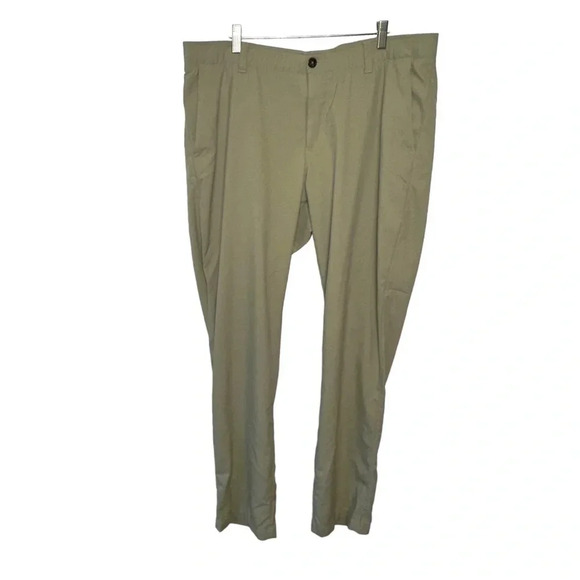Under Amour The Showdown 40/32 tan performance pants‎ - Picture 1 of 7